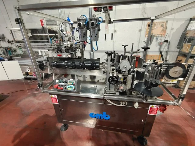 Capsuladora OMB OMB capsuling machine Usada — linha de engarrafamento usada para Capsuling Machines