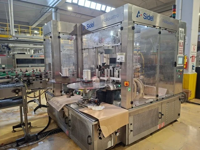 Rotuladora SIDEL pet Sidel labeller Usada — linha de engarrafamento usada para Labellers