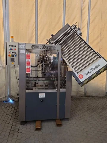 Wirehooder Robino & Galandrino R&G wire hooder Usada — linha de engarrafamento usada para Wirehooders