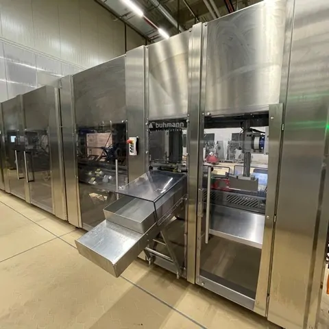 Encartonadeira Ital Pal Packaging Line Ital Pal Usada — linha de engarrafamento usada para Case Packers