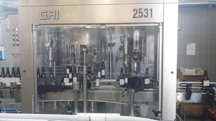 Used Filling Monoblock GAI 2531 — used various machines for sale