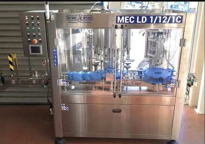 Used Filling Monoblock Eurostar 1.12.1C — used filling monoblocks