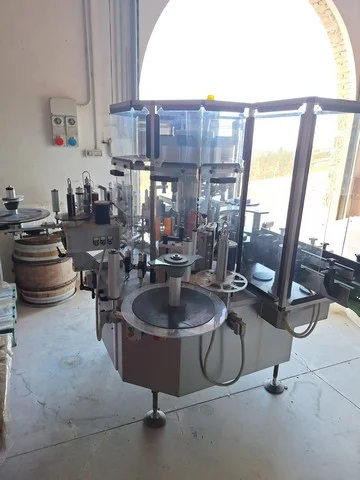 Used C&G adhesive labeller — 5