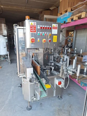 Used C&G adhesive labeller — 6