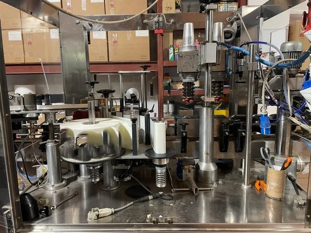 Used OMB capsuling and labelling machine — 5