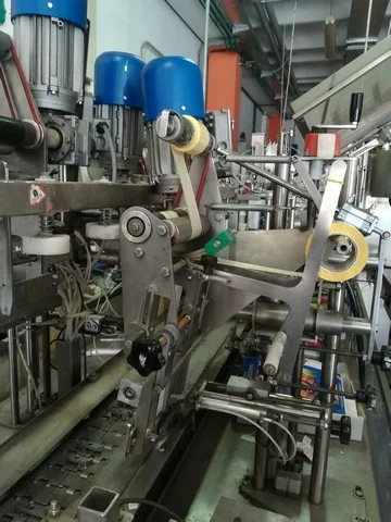 Used Polaris Filling monoblock with labeller — 7