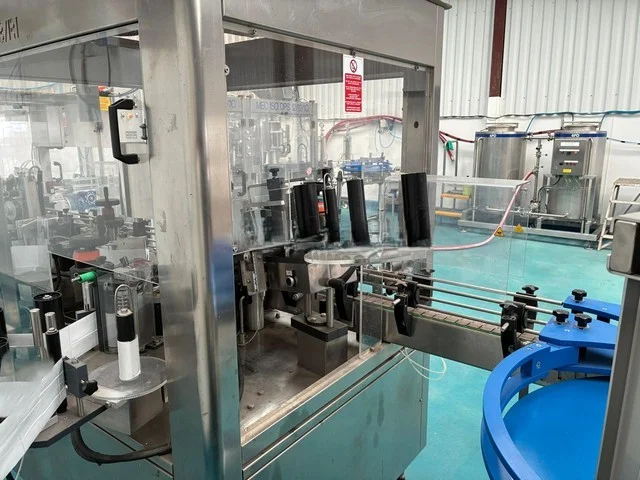 Used Eurostar bottling line for beer in glass bottle — 3