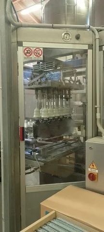Used APE case packing monoblock consisting of case erector, case packer and case sealer
