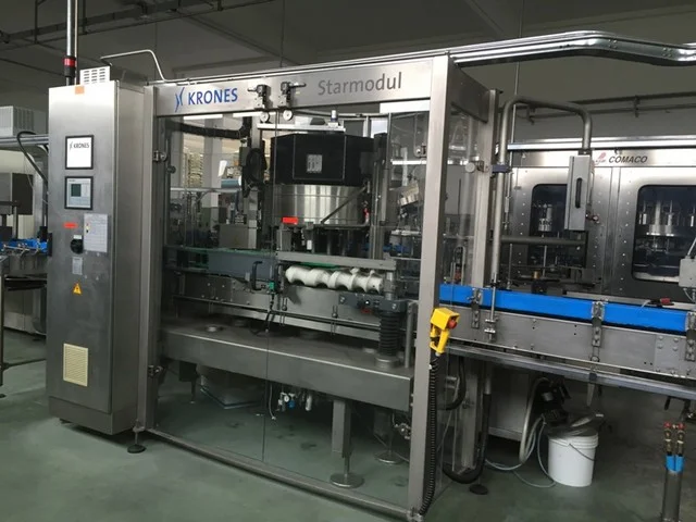Used labelling machine KRONES 16 heads - Year 2003