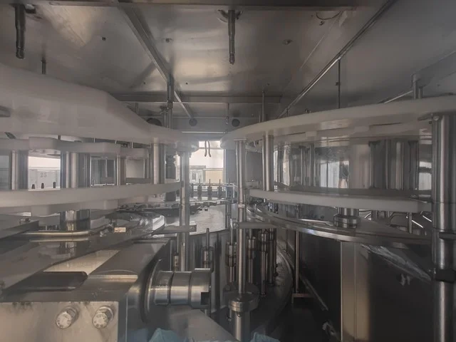 Used Tetra plast Pet aseptic bottling line 12.000 bph