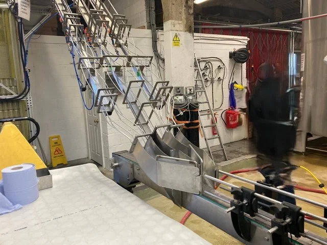 Used isobaric can filling line for beer and sparkling water