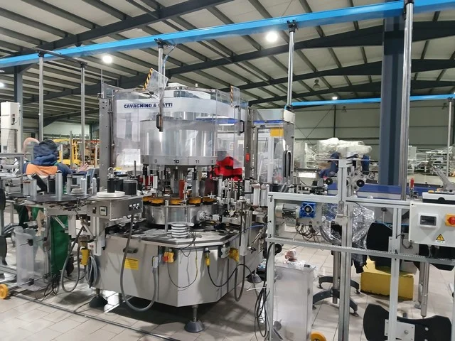 Used Cavagnino & Gatti12T adhesive labeller
