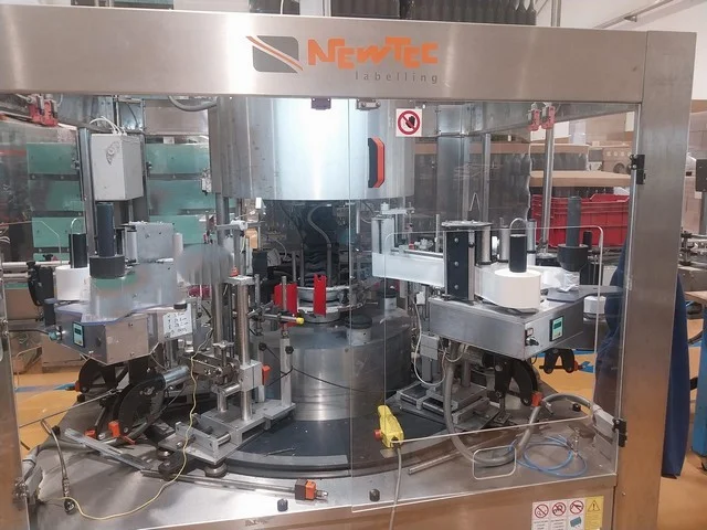 Used Newtec labeller