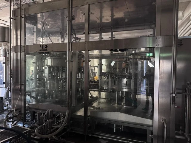 Used MBF Glass Bottling Line for Wine