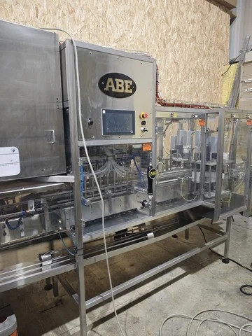 Used Abe isobaric filling line for can