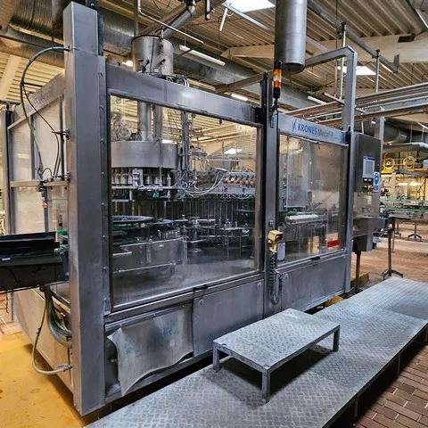 Used Krones Mecafill filling monoblock