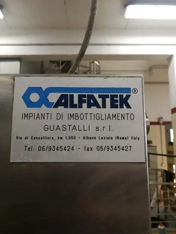 Used Complete Bottling Line Alfatek photo 4