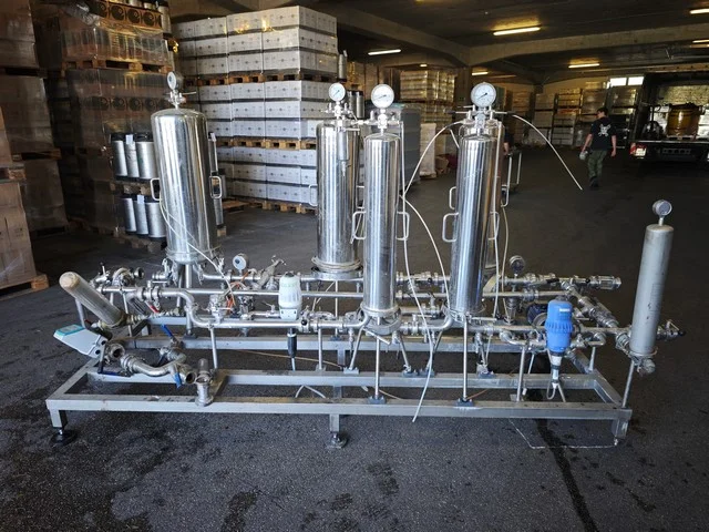 Used MBF triblock low vacuum for glass bottle — 2