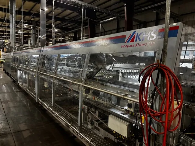 Paletizador KHS 2019 Complete PET Line K Usada — linha de engarrafamento usada para Palletizers