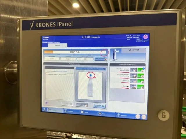 Used Bottle Inspector krones Checkmat photo 4