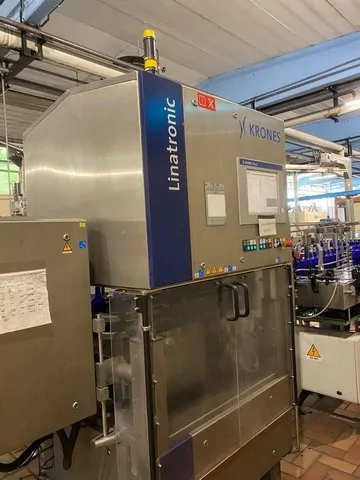 Inspetor de Garrafas Krones Bottle Inspector Krones Usada — linha de engarrafamento usada para Bottle Inspectors