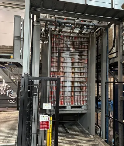 Used Canning Line KHS 50.000 cph — used depalletizers