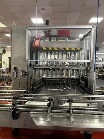 Encartonadeira APE Case packer Ape 450 pph Usada — linha de engarrafamento usada para Case Packers