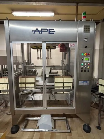 Encartonadeira APE Case Packer APE Inca 200 Usada — linha de engarrafamento usada para Case Packers