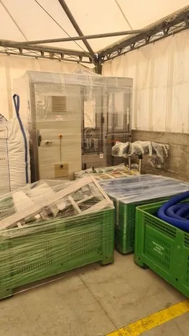 Encartonadeira Keber Case Packer Keber Usada — linha de engarrafamento usada para Case Packers