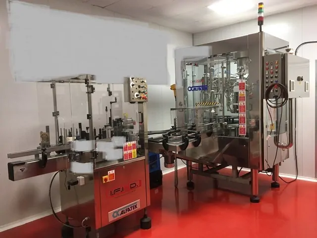 Used Complete Bottling Line Alfatek beer photo 4