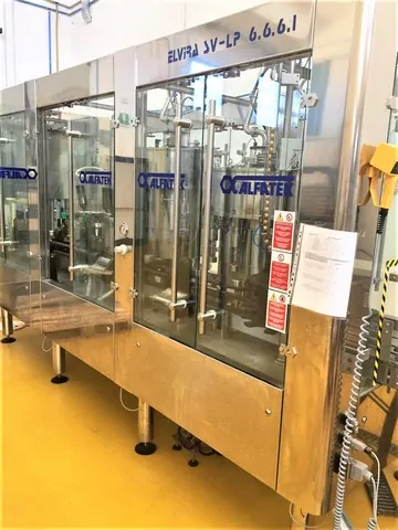 Used Complete Bottling Line Alfatek Elvira SV-LP 6.6.6.1 photo 8