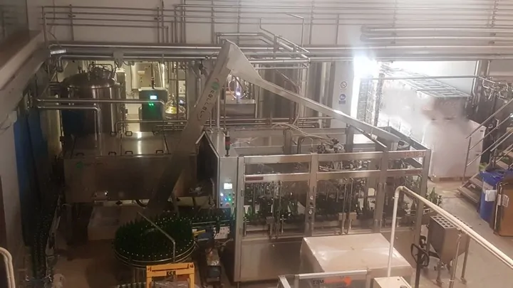 Used Complete Bottling Line Borelli for Beer — used bottling lines