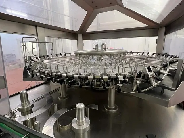 Used Complete Bottling Line Juice 9.000 bph — used bottling lines