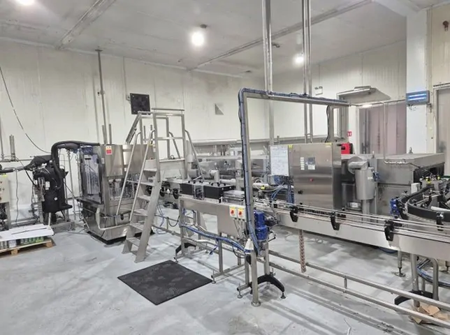 Used Complete Canning Line 1.500 cph — used pasteurization tunnels for sale