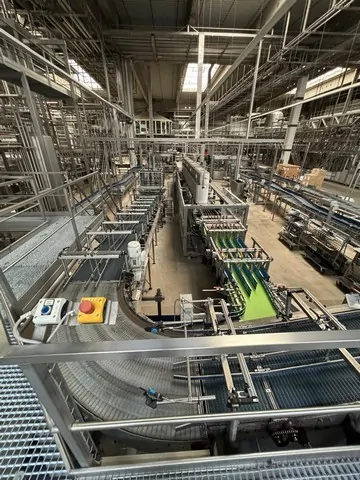 Used Complete KHS Canning Line 34.000 cph — used depalletizers for sale