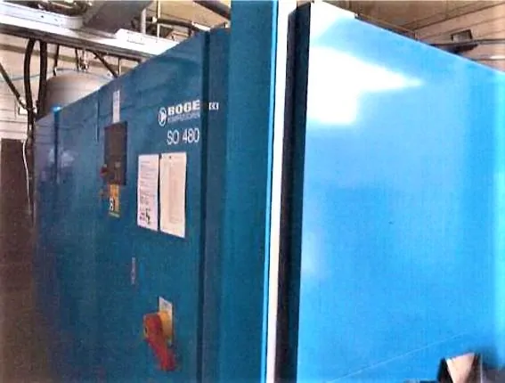 Compressor Boge compressor Boge so480 Usada — linha de engarrafamento usada para Compressors