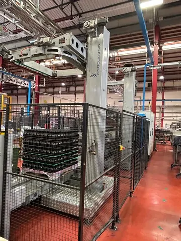 Despaletizador Bortolin Kemo Depalletizer Bortolin-Ke Usada — linha de engarrafamento usada para Depalletizers
