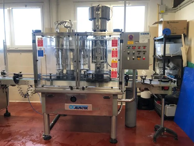Used filling monoblock Alfatek 9.1 — used filling monoblocks for sale