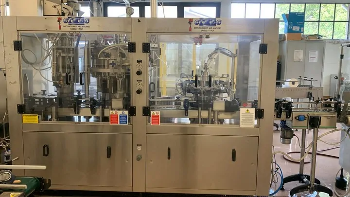 Used filling monoblock Cimec 12.12.1c isobaric — used filling monoblocks