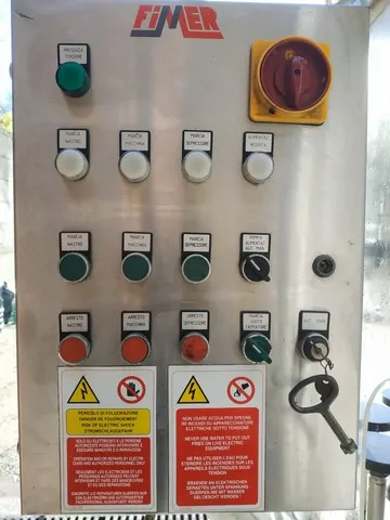 Monobloco Fimer filling monoblock Fimer Usada — linha de engarrafamento usada para Filling Monoblocks