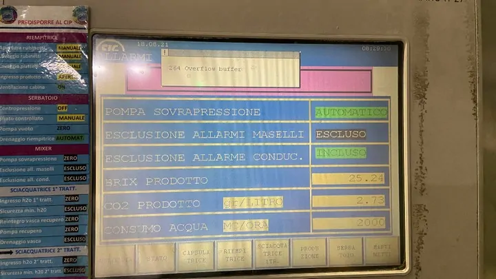 Used filling monoblock Simonazzi 120.120.20 isobaric photo 3