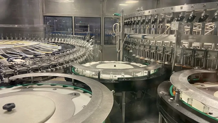 Used filling monoblock Simonazzi 120.120.20 isobaric photo 4