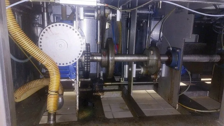 Linha Brick Galdi Galdi Packaging RG50-2 B Usada — linha de engarrafamento usada para Brick Plants