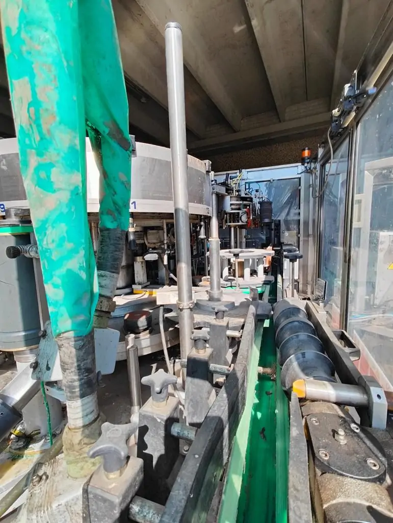 Rotuladora Cavagnino & Gatti labeller Cavagnino&Gatti Usada — linha de engarrafamento usada para Labellers