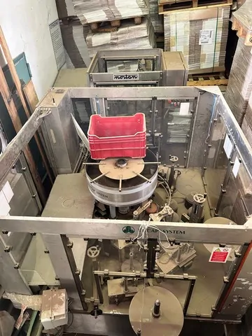 Rotuladora Eticap labeller Eticap Adhesive Usada — linha de engarrafamento usada para Labellers