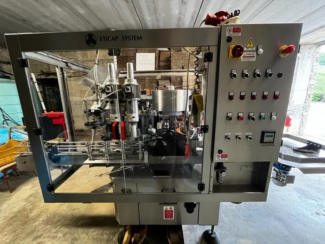 Used labeller Eticap System are/F 3t 3s — used labellers