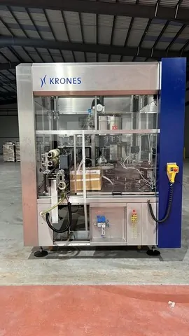 Used labeller Krones hot melt photo 8