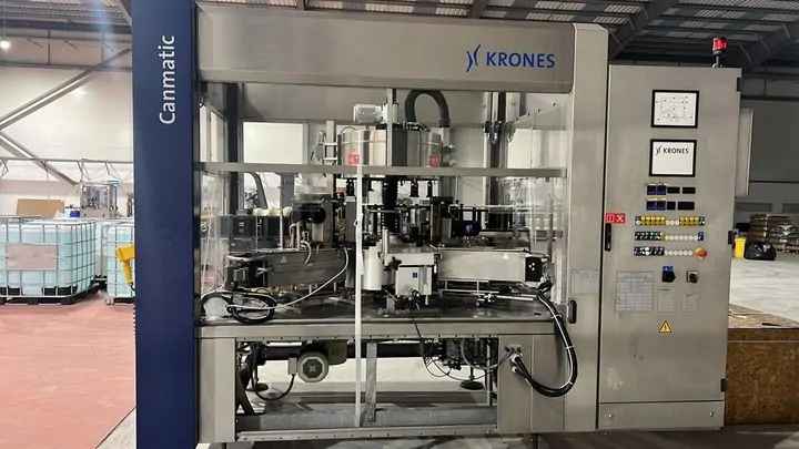 Used labeller Krones hot melt photo 10
