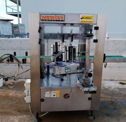 Rotuladora Newtec labeller Newtec Jaguar 3 Usada — linha de engarrafamento usada para Labellers
