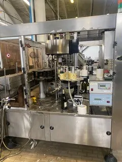 Rotuladora Oxe labeller Oxe Quasar 5.00 Usada — linha de engarrafamento usada para Labellers